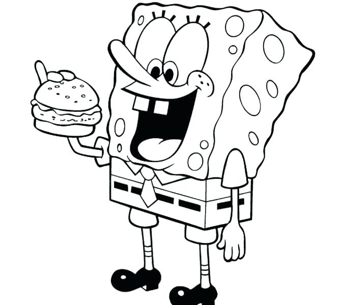 678x600 Sponge Bob Coloring Page Coloring Sponge Bob Coloring Page Games