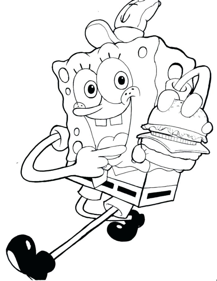 700x905 Spongebob Coloring Pages Games Free Coloring Pages For Kids
