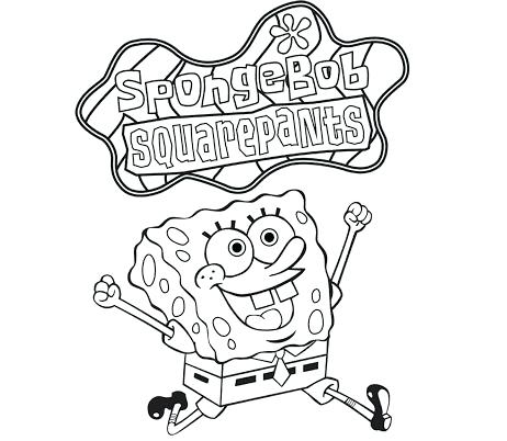462x402 Spongebob Squarepants Coloring Pages Games Drawing Board Weekly