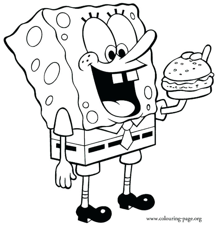 700x734 Coloring Spongebob Coloring Pages Thanksgiving Coloring Pages