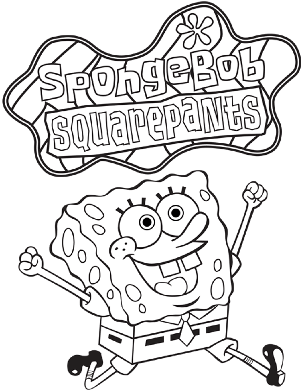 1055x1372 Nice Spongebob Squarepants Printables Cool Coloring Page Gallery