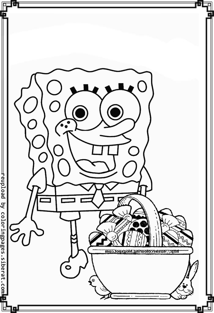 700x1024 Cute Spongebob Coloring Pages