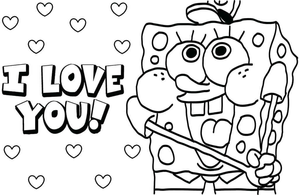 1024x668 Printable Coloring Pages Spongebob