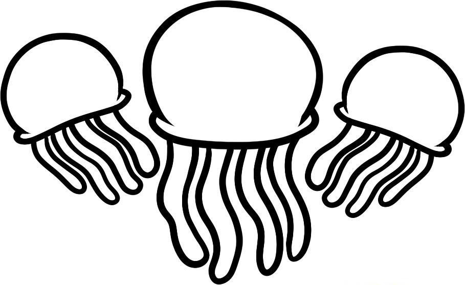 909x557 Spongebob Jellyfish Coloring Pages