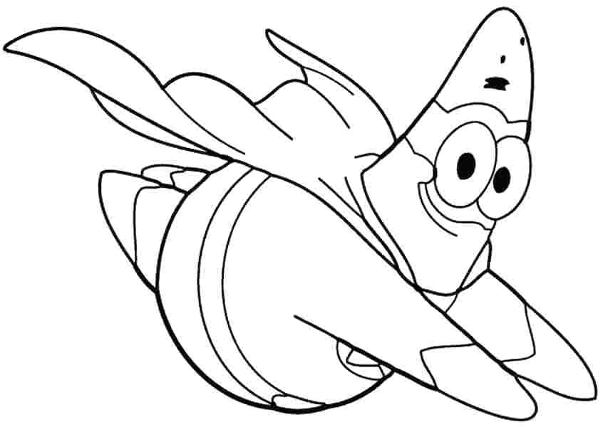 846x600 Patrick Spongebob Coloring Pages Coloring Pages Coloring Pages