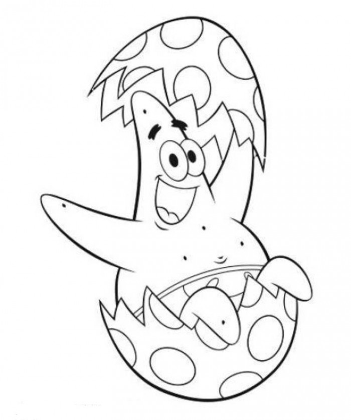 700x837 Patrick Star Coloring Pages 385295