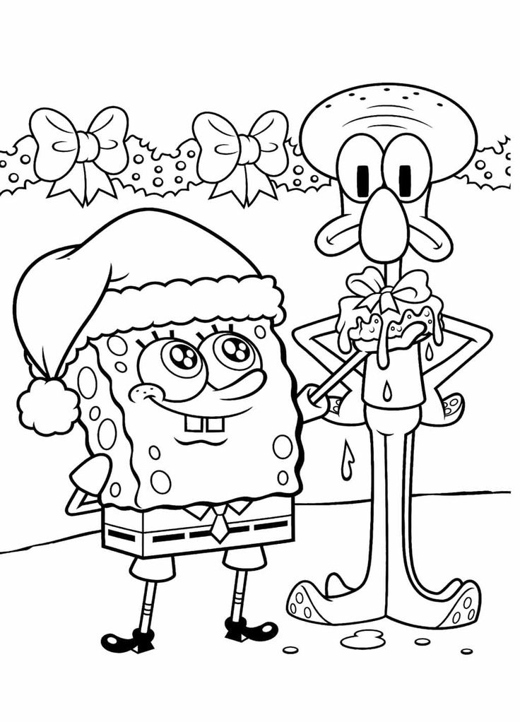 Spongebob Printable Coloring Pages