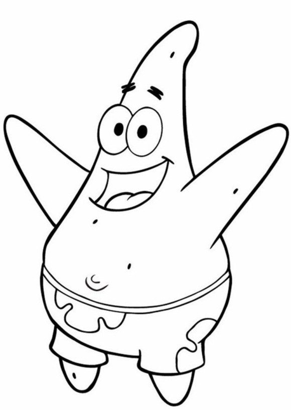 580x818 Patrick Coloring
