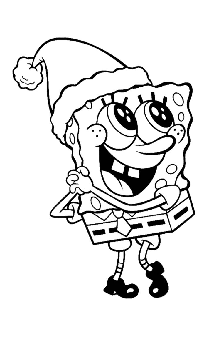 712x1145 Halloween In Spongebob Coloring Pages