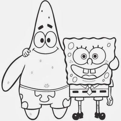 400x400 Spongebob Squarepants Coloring Pages For Kids