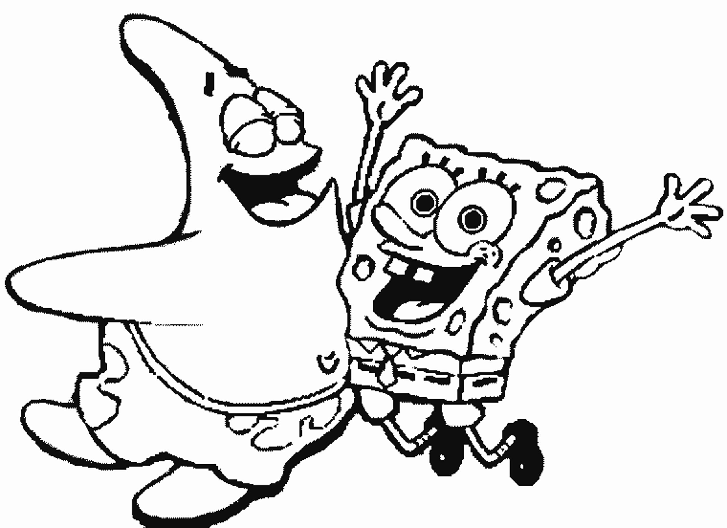 2550x1852 Spongebob Squarepants Coloring Pages Printable Coloring Pages Free
