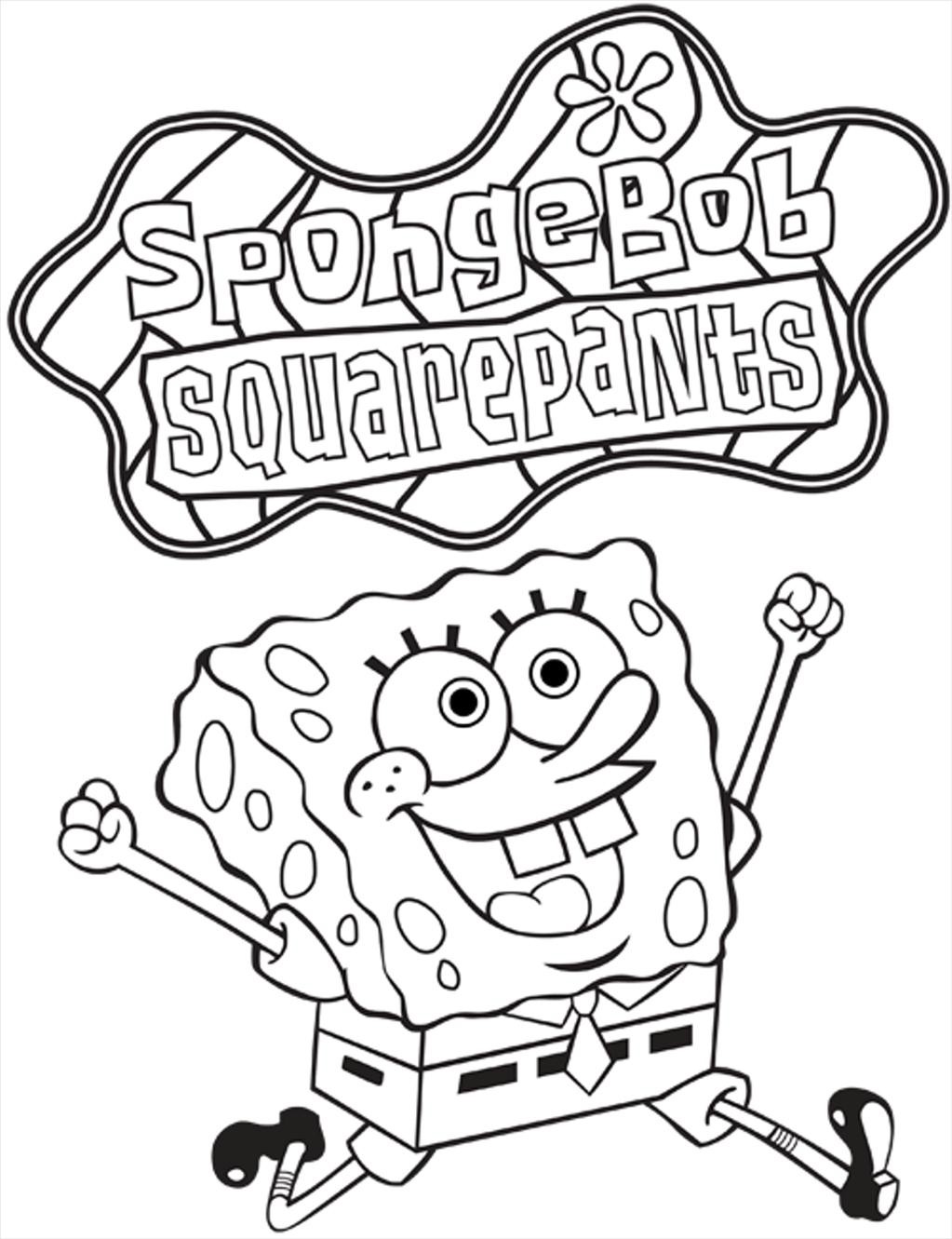 Spongebob Squarepants Coloring Pages To Print