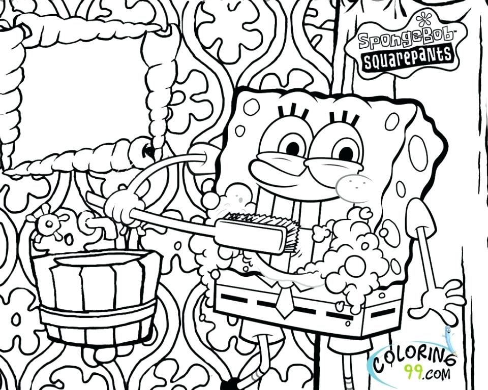 960x768 Sponge Bob Square Pants Coloring Pages Coloring Pages Free