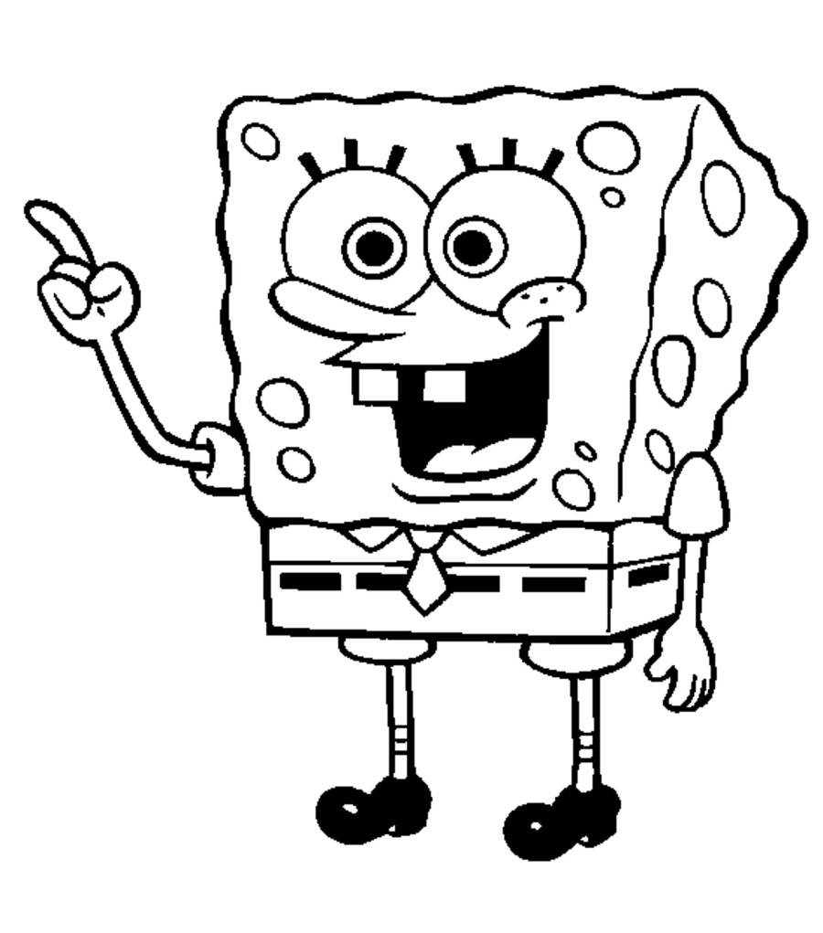 900x1021 Spongebob Coloring Pages Free Printable Orango Coloring Pages