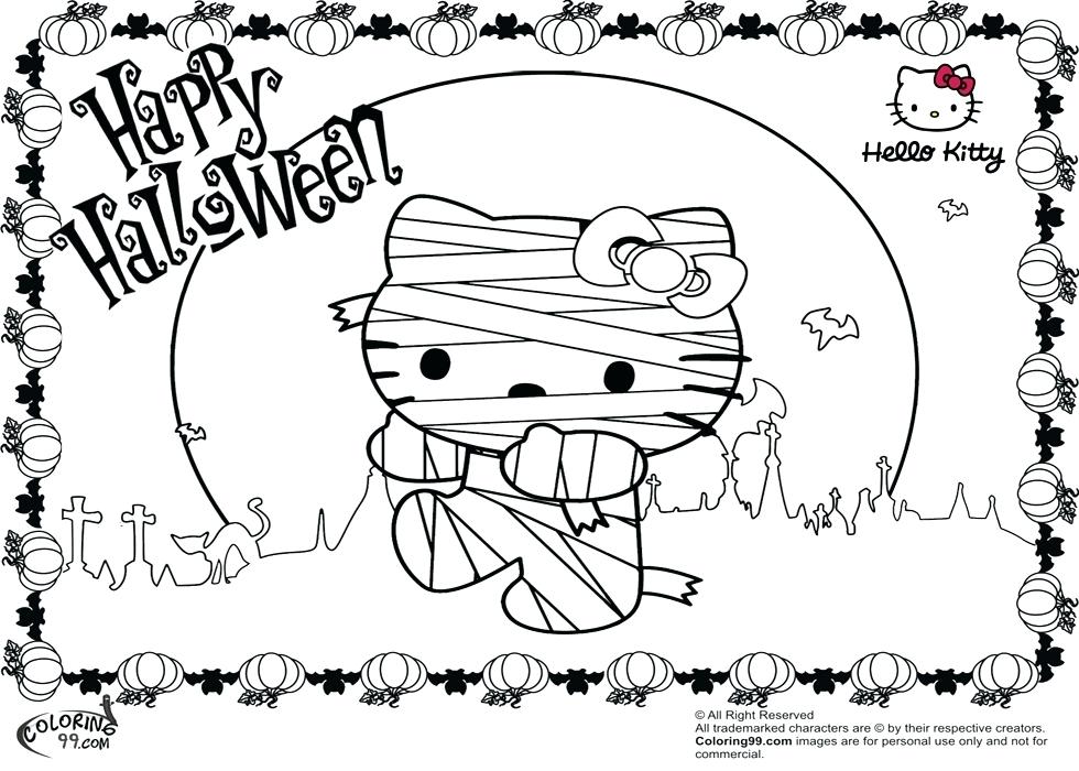 980x700 Spooky Cat Coloring Pages Devon Creamteas