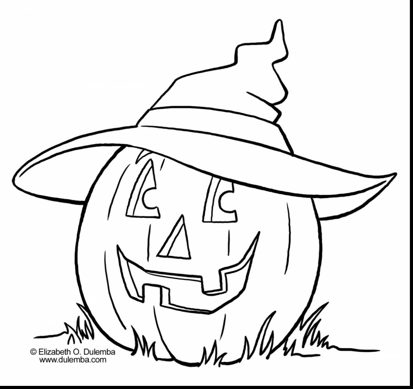 1320x1244 Best Coloring Pages For Halloween Top Printable Of Spooky Cat