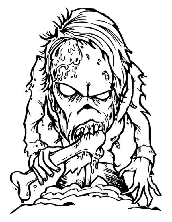 600x776 Scary Coloring Pages 4 Adult Coloring Sheets Scary
