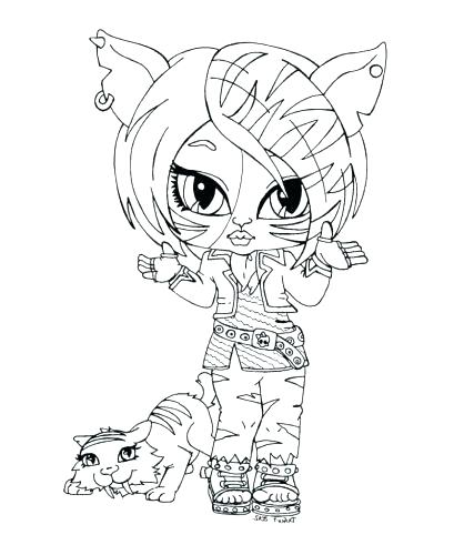 409x500 Cute Monster Coloring Pages Scary Monster Coloring Pages Scary