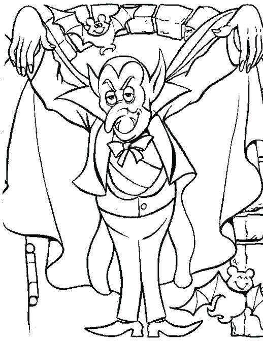 518x672 Spooky Halloween Coloring Pages Pumpkins Spooky Pumpkin Coloring