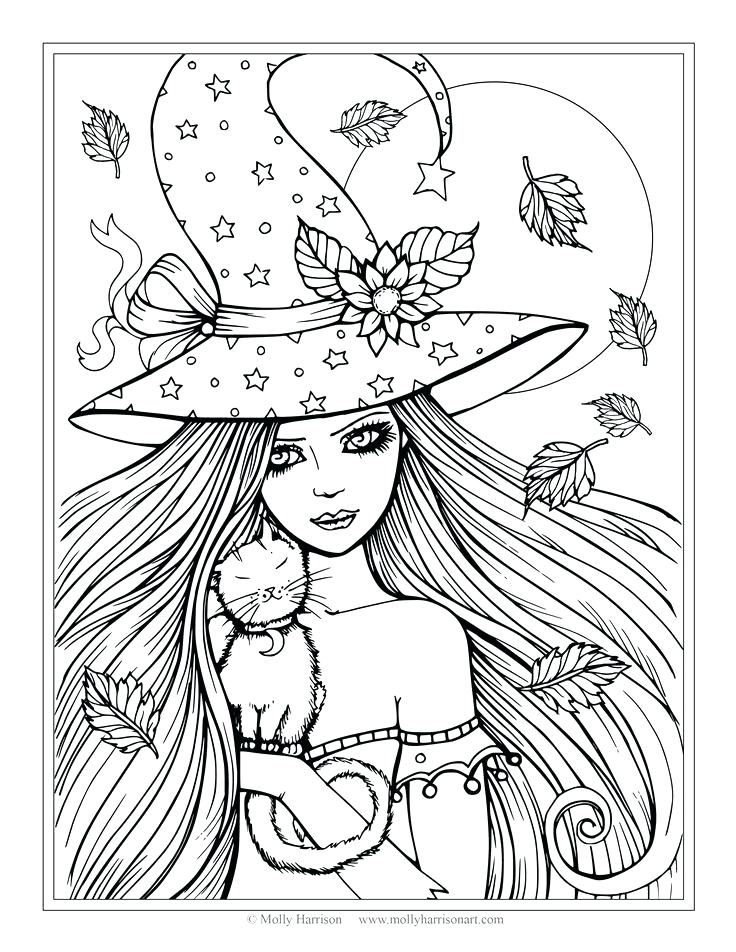 736x952 Spooky Halloween Coloring Pages Cool Creepy Coloring Pages