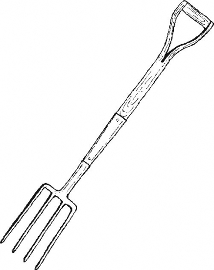 437x550 Pitch Fork Coloring Pages