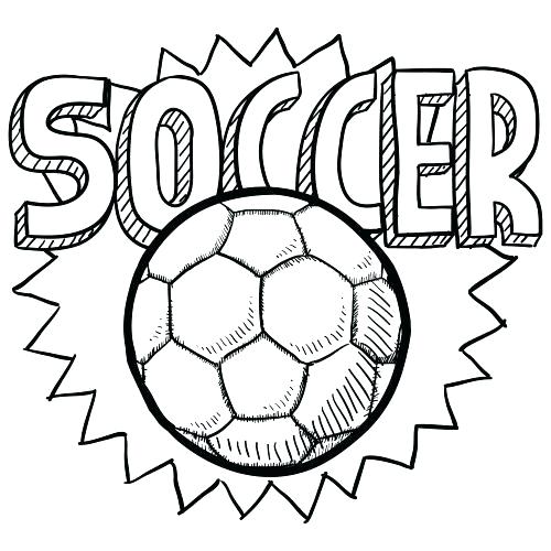 500x500 Sports Balls Coloring Pages Soccer Balls Coloring Pages Fresh
