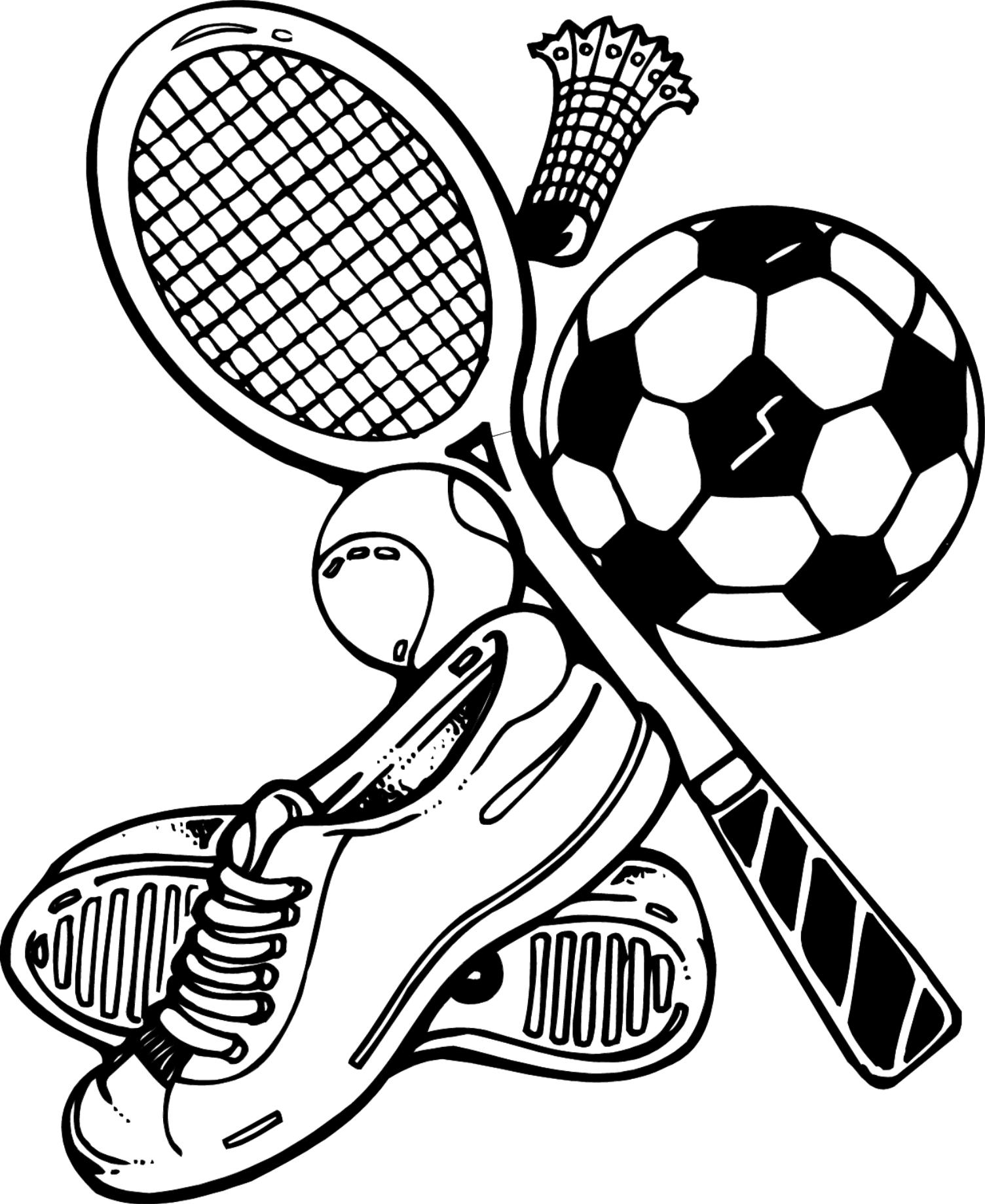 1504x1839 Sports Coloring Pages