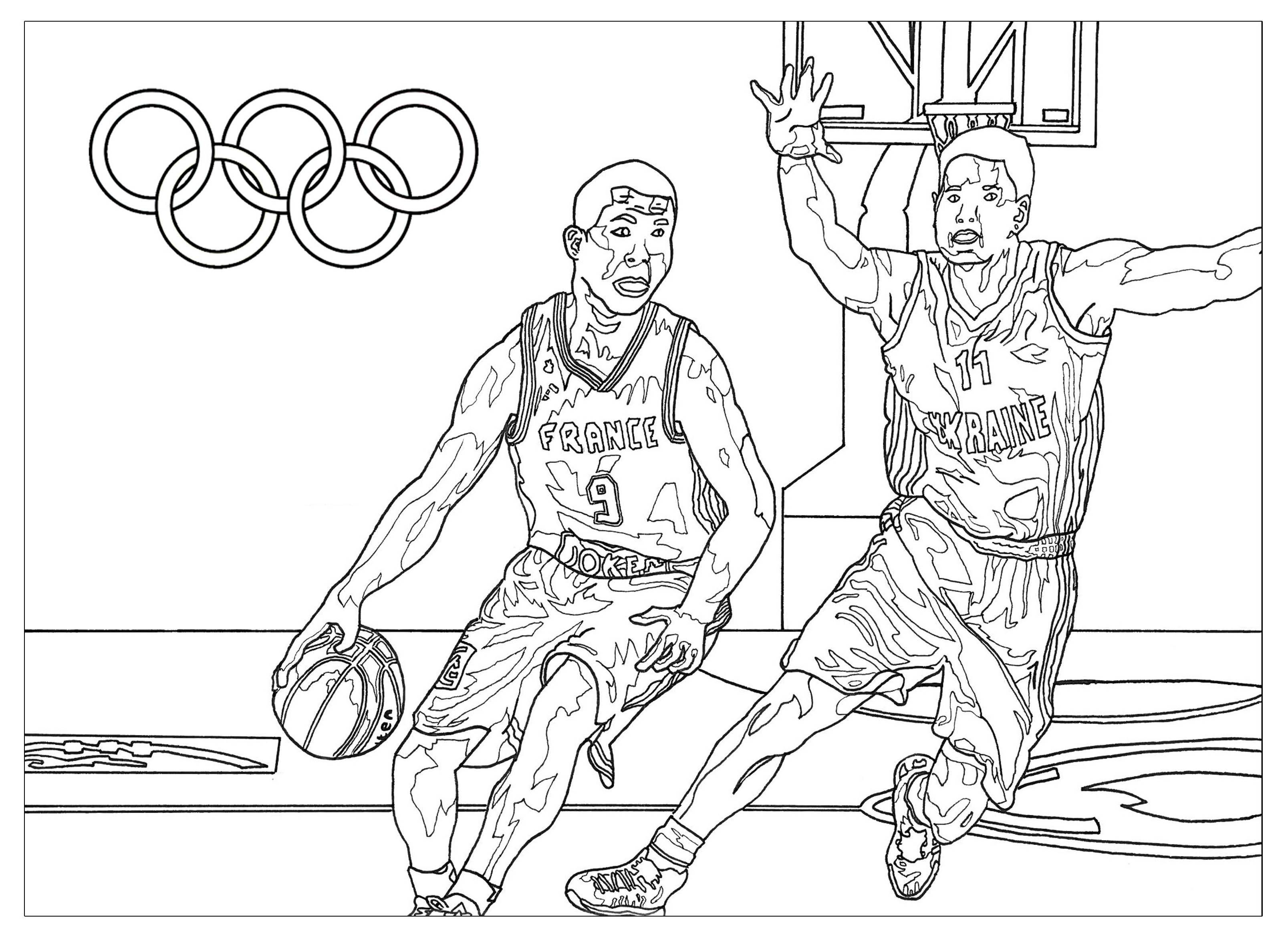 3215x2350 Olympic Games Basketball