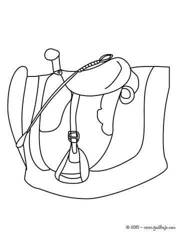 364x470 Equestrian Coloring Pages