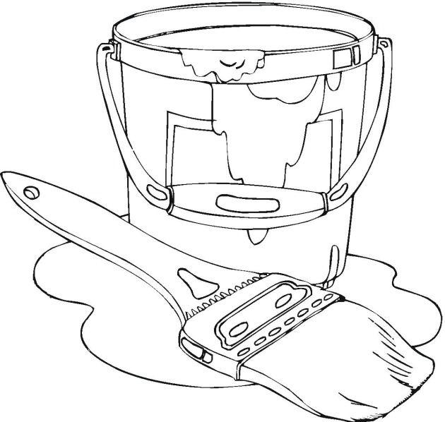 630x598 Urgent Paint Can Coloring Page Good Pages 73 On Print Download