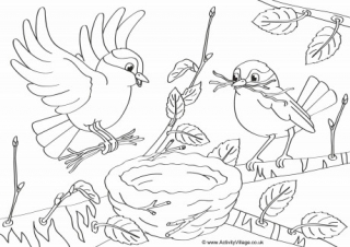320x226 Spring Colouring Pages For Kids