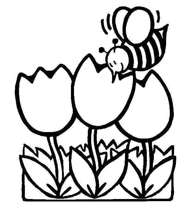 622x674 Spring Break Coloring Pages Colouring Pictures For Grade 1