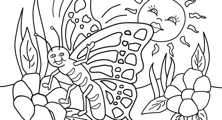 728x393 Spring Break Coloring Pages S Free Spring Break Coloring Sheets