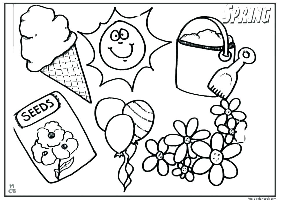970x689 Spring Break Coloring Sheets Best Quality Printable Spring Break