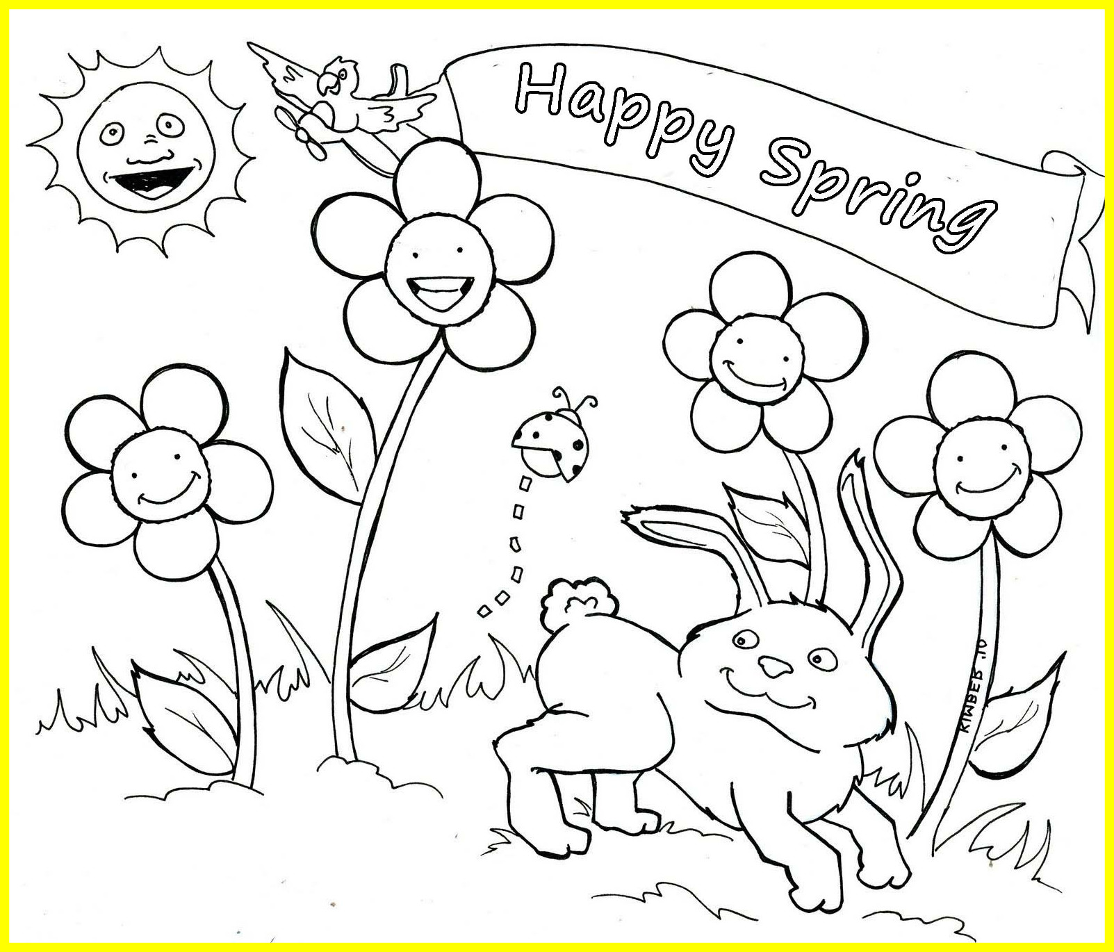 1603x1370 Stunning Spring Break Coloring Sheet Jcmanagement Co Pict Of Scene