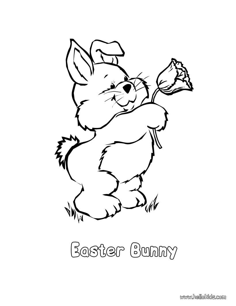 820x1060 Little Rabbit Symbols Coloring Pages