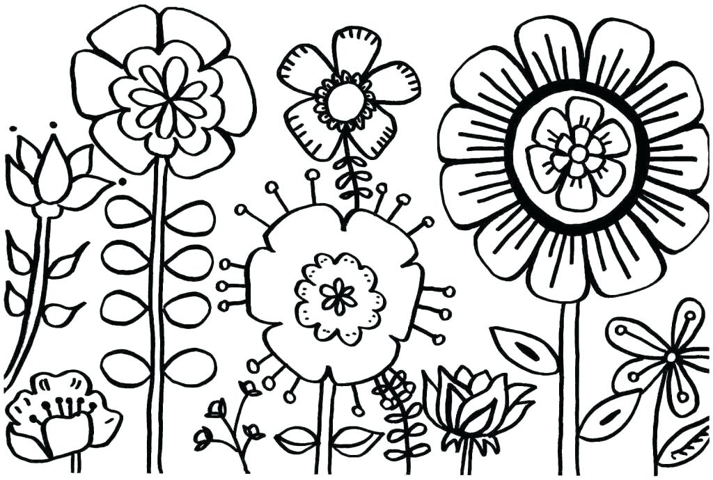 1024x690 Springtime Coloring Pages For Toddlers Spring The Will Love This