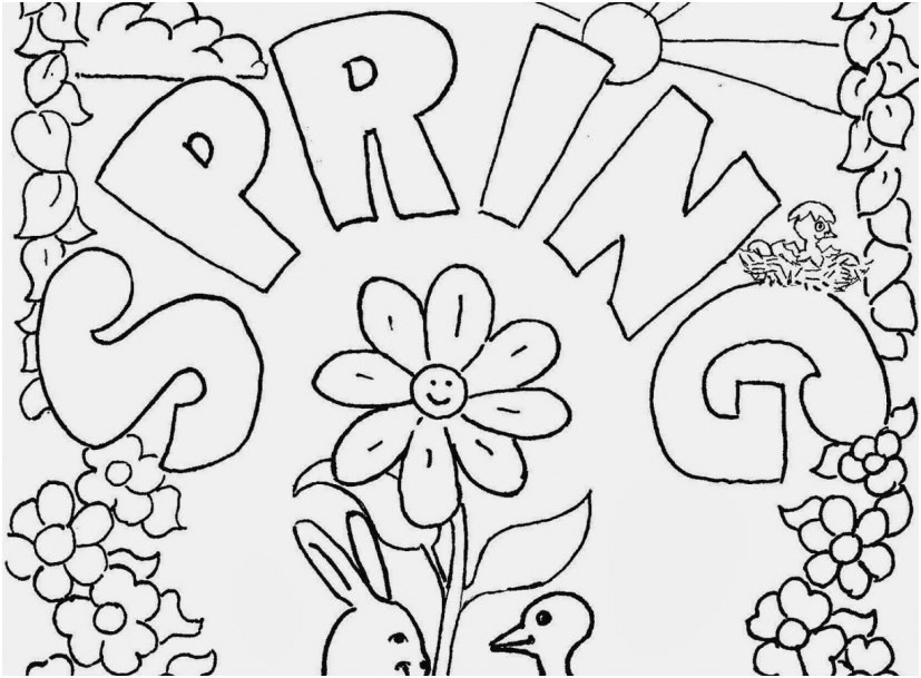 827x609 2nd Grade Coloring Pages Pictures Spring Coloring Sheets For First