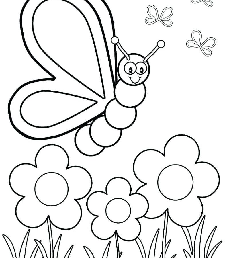 785x900 Fine Free Spring Coloring Pages Printables Pictures For Adults Pdf