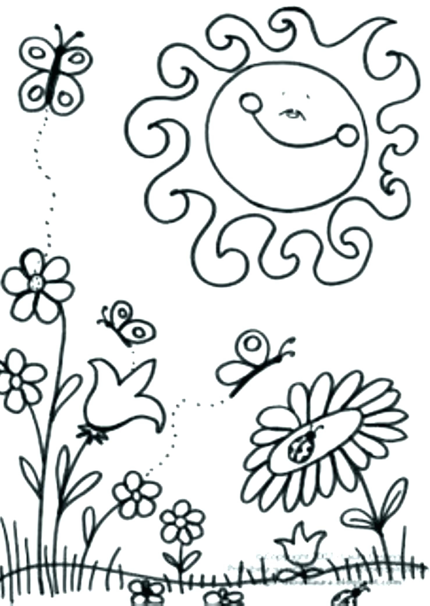 1478x2081 New Spring Flower Coloring Pages Bloodbrothers Free Coloring