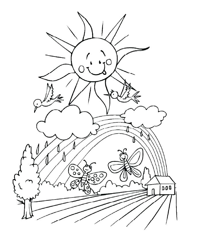 689x851 Spring Coloring Page Picture Spring Coloring Pages Oriental