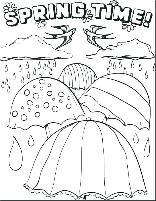 544x700 Amazing Printable Spring Coloring Pages For Free Fitness