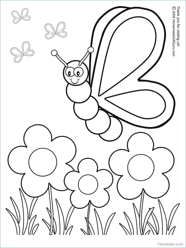 736x982 Spring Flowers Coloring Pages Children