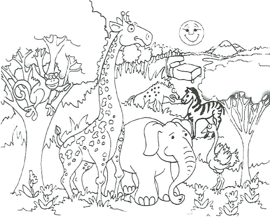 1048x842 Spring Coloring Pages Nice For Adults Page Well Older