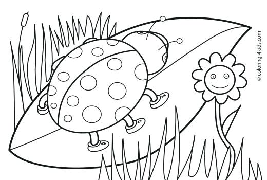 520x350 Free Printable Coloring Pages For Kindergarten Free Printable