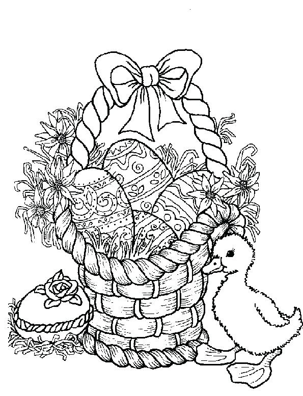 595x778 Unique Spring Easter Holiday Adult Epic Easter Coloring Pages