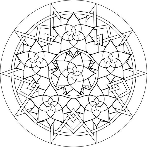 570x570 Unique Spring Amp Easter Holiday Adult Coloring Pages Designs