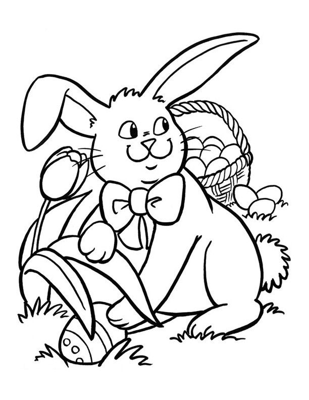 612x792 Bunny And Egg Coloring Pages Inspirational 41 Best Easter Coloring