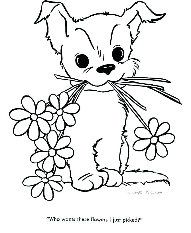 670x820 Cute Flower Coloring Pages Spring Flower Coloring Pages Coloring
