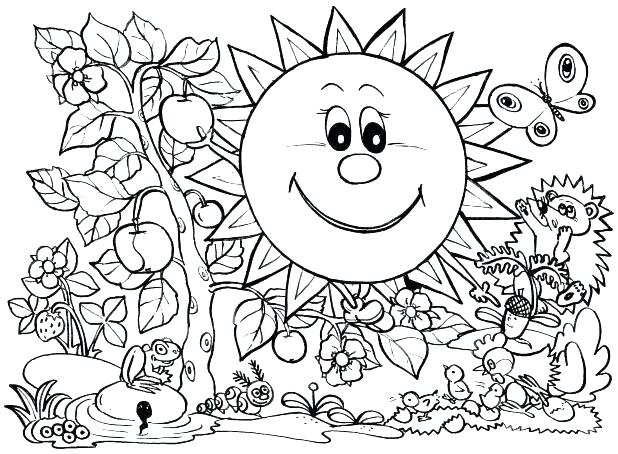 618x454 Preschool Coloring Pages Seasons Coloring Pages Seasons Coloring